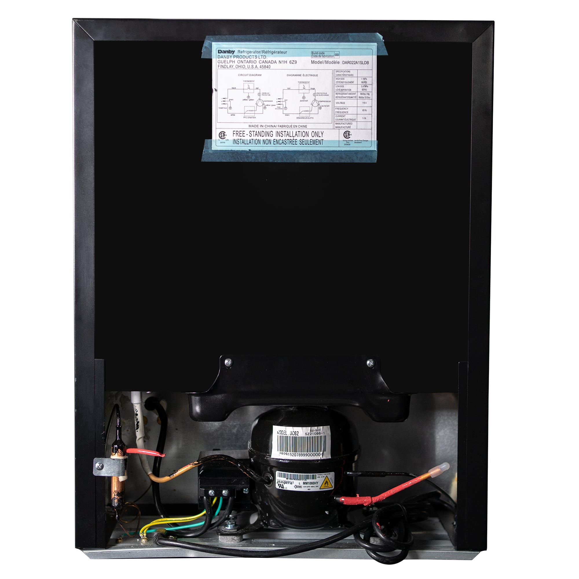 2.2 Cu. Ft. Compact Fridge Look DAR022A1SLDB