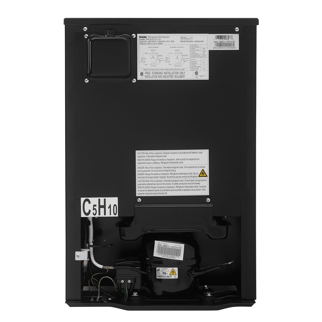 2.6 cu. ft. Compact Fridge view 4