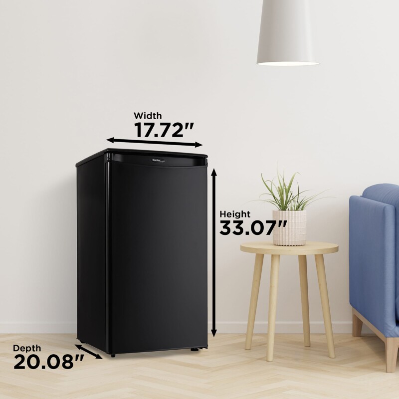 Designer 3.3 cu. ft. Compact Fridge DAR033A1BDD