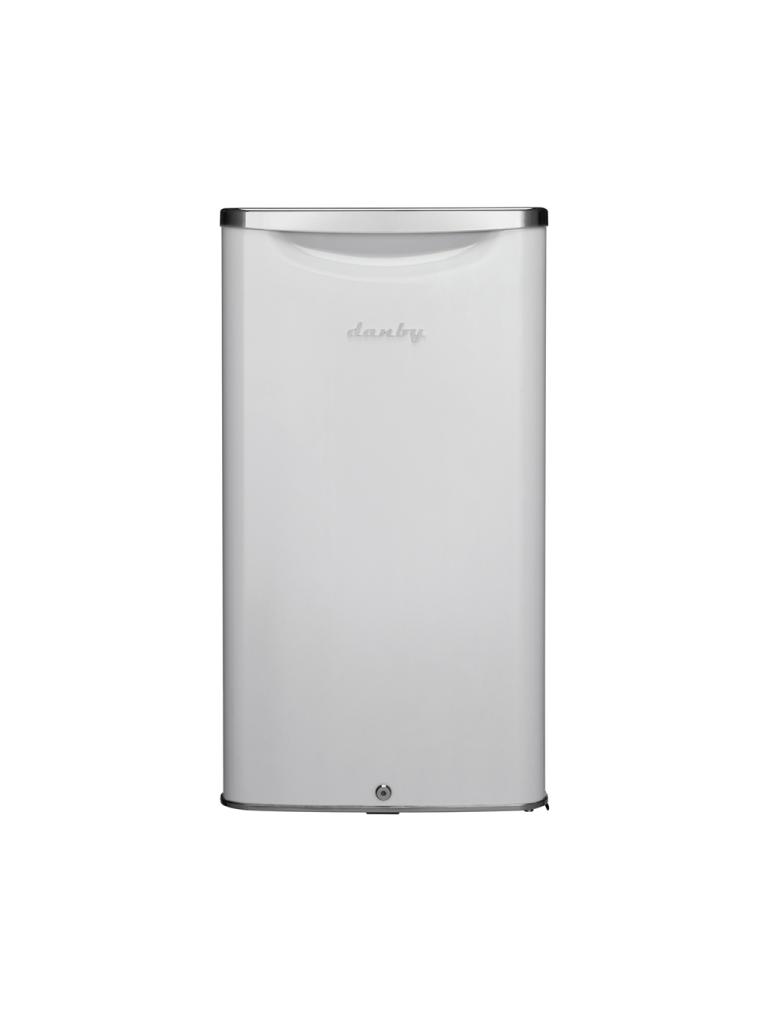 3.3 cu. ft. Contemporary Classic Compact Fridge in Pearl White DAR033A6PDB