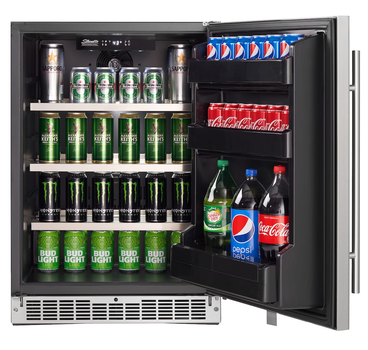 Niagara 24” INTEGRATED ALL REFRIGERATOR. DAR055D1BSSPRUS