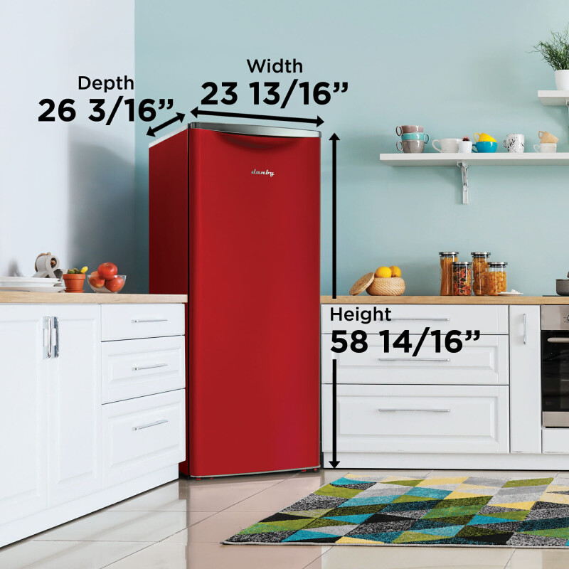 11.0 cu. ft. Apartment Size Fridge view 11