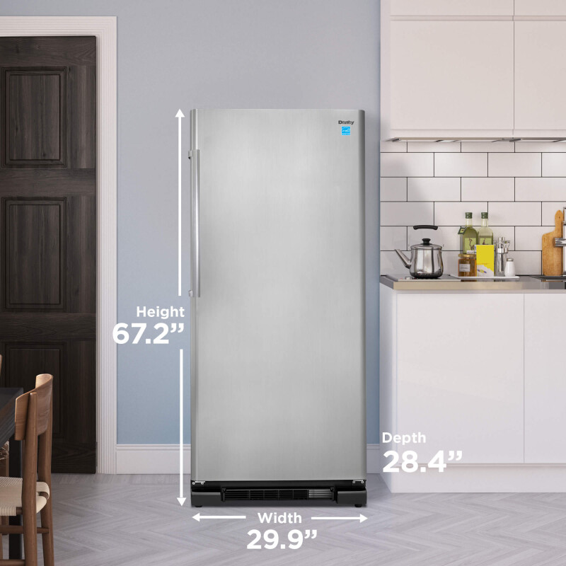 Designer 17.0 cu. ft. Apartment Size Fridge Look DAR170A3BSLDD