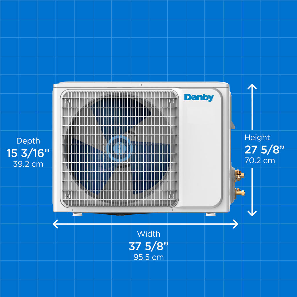 17,000 Btu Mini-split Ac With Heat Pump DAS170GAHWDB