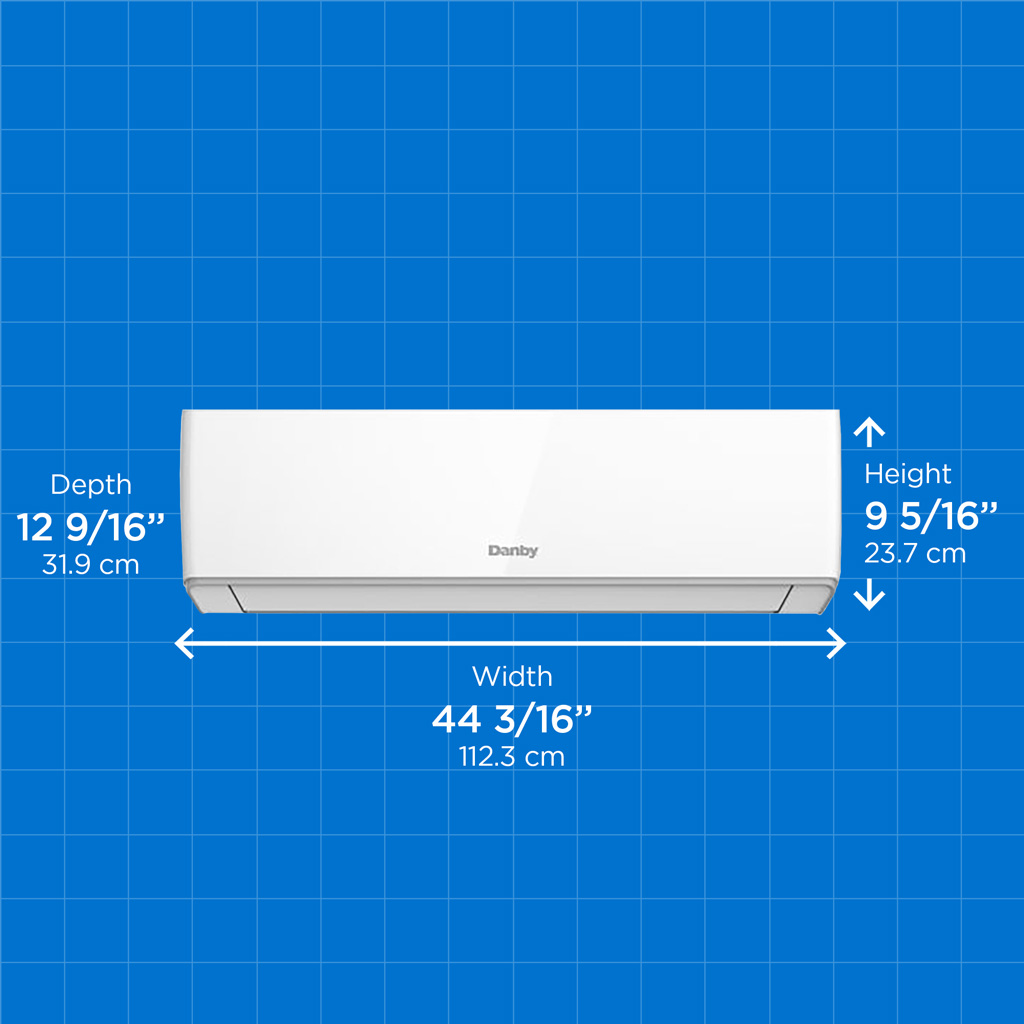 22000 Btu Mini-split Ac With Heat Pump DAS220GBHWDB