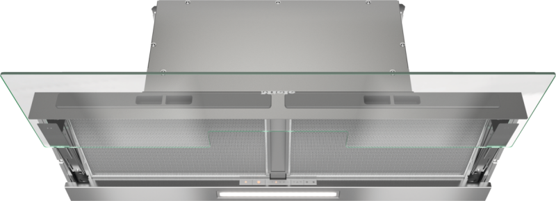 Built‑in ventilation hood for installation in narrow upper cabinets with EasySwitch controls DAS4940