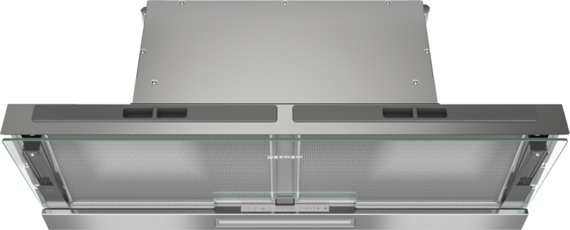 Built‑in ventilation hood for installation in narrow upper cabinets with EasySwitch controls DAS4940