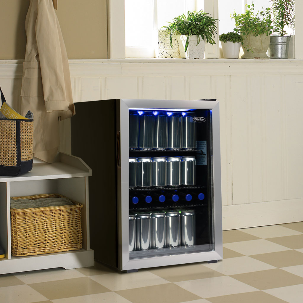 2.6 Cu. Ft. Free-standing Beverage Center DBC026A1BSSDB
