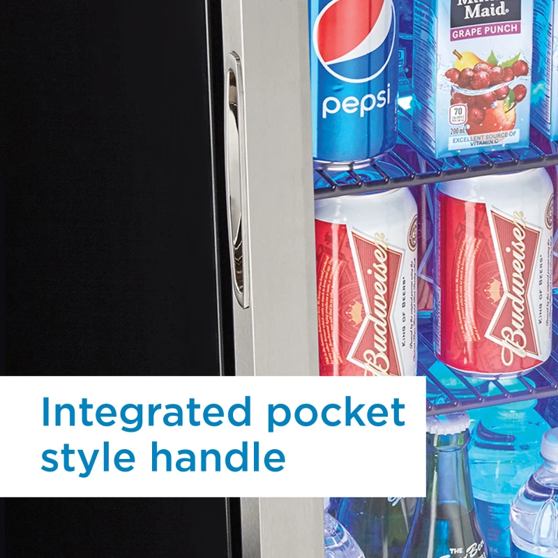 2.6 Cu. Ft. Free-standing Beverage Center DBC026A1BSSDB
