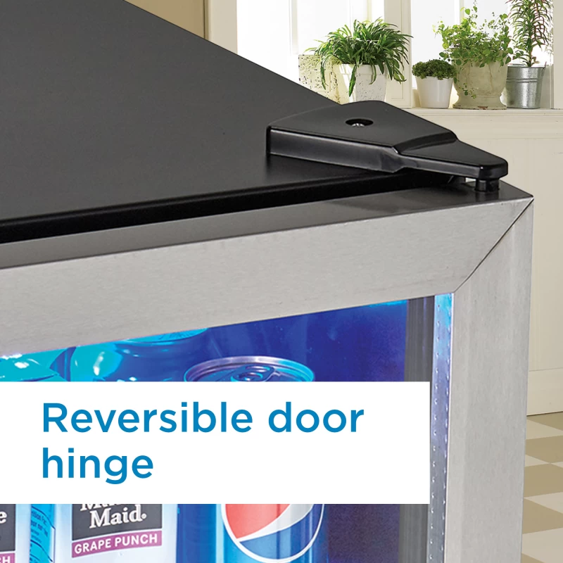 2.6 Cu. Ft. Free-standing Beverage Center DBC026A1BSSDB