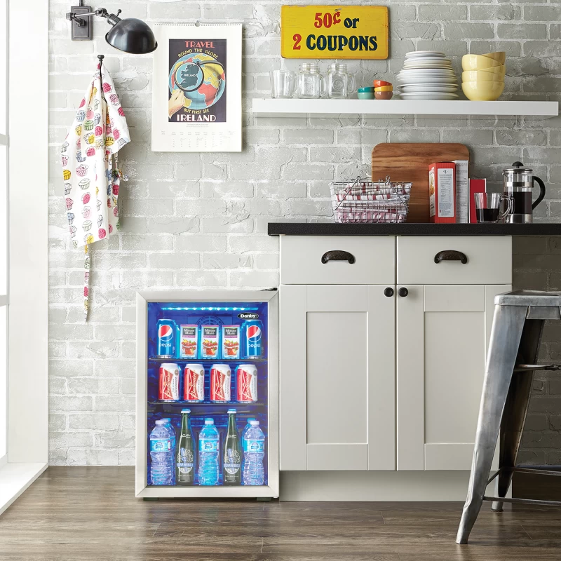 2.6 Cu. Ft. Free-standing Beverage Center DBC026A1BSSDB