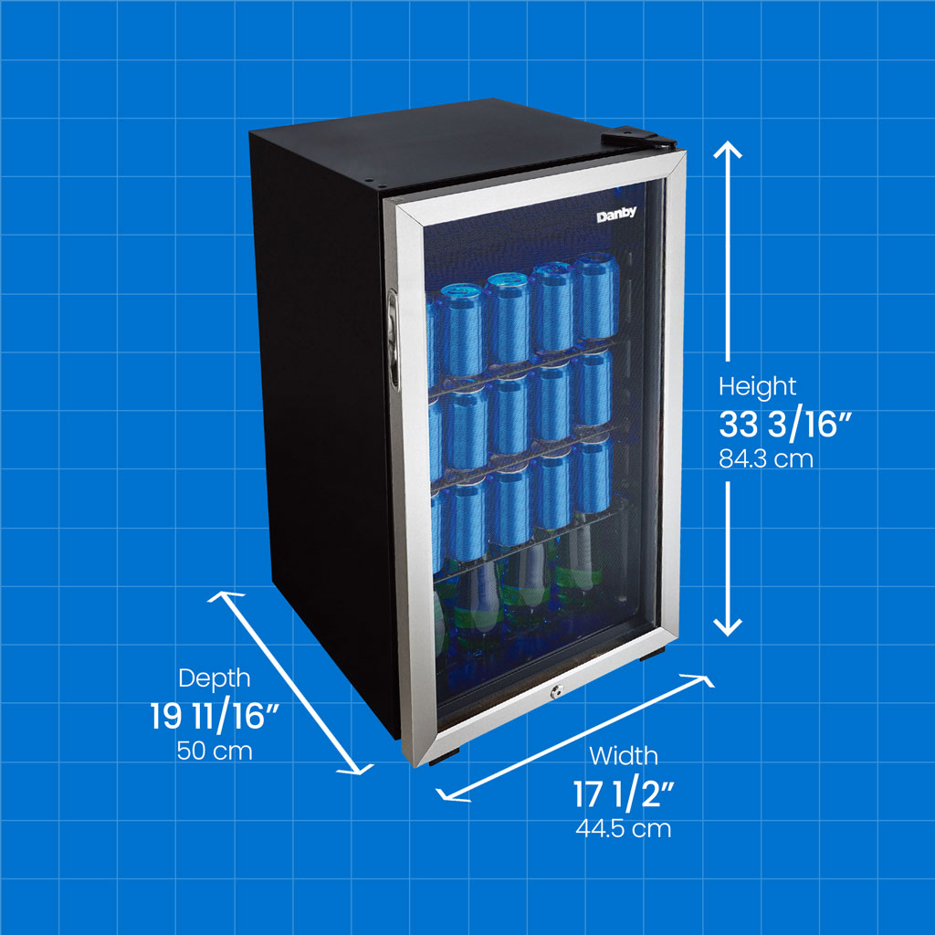 3.1 cu. ft. Free-Standing Beverage Center DBC117A1BSSDB6