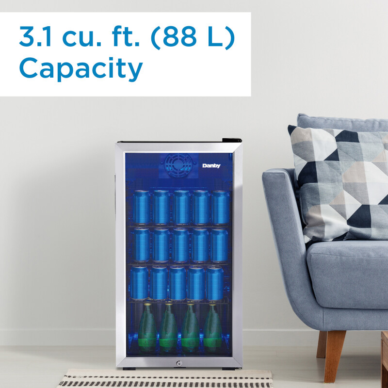 3.1 cu. ft. Free-Standing Beverage Center DBC117A1BSSDB6