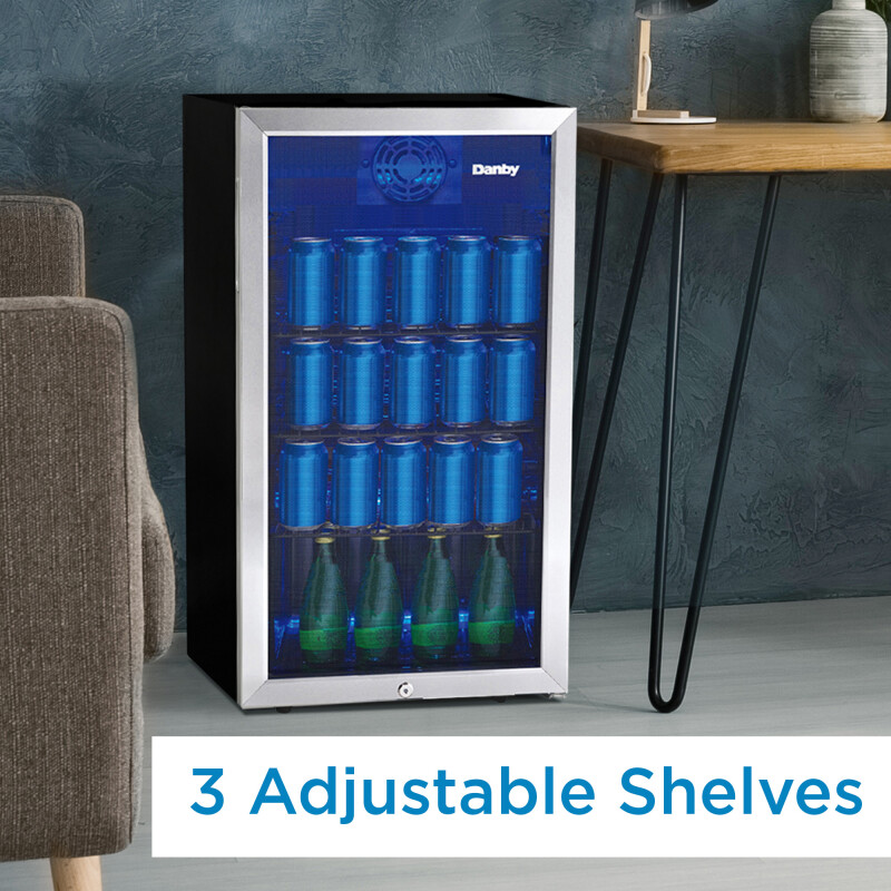 3.1 cu. ft. Free-Standing Beverage Center DBC117A1BSSDB6