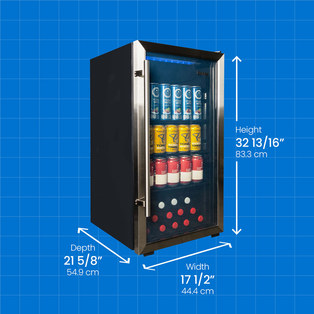 3.1 Cu. Ft. Free-standing Beverage Center DBC117A2BSSDD6