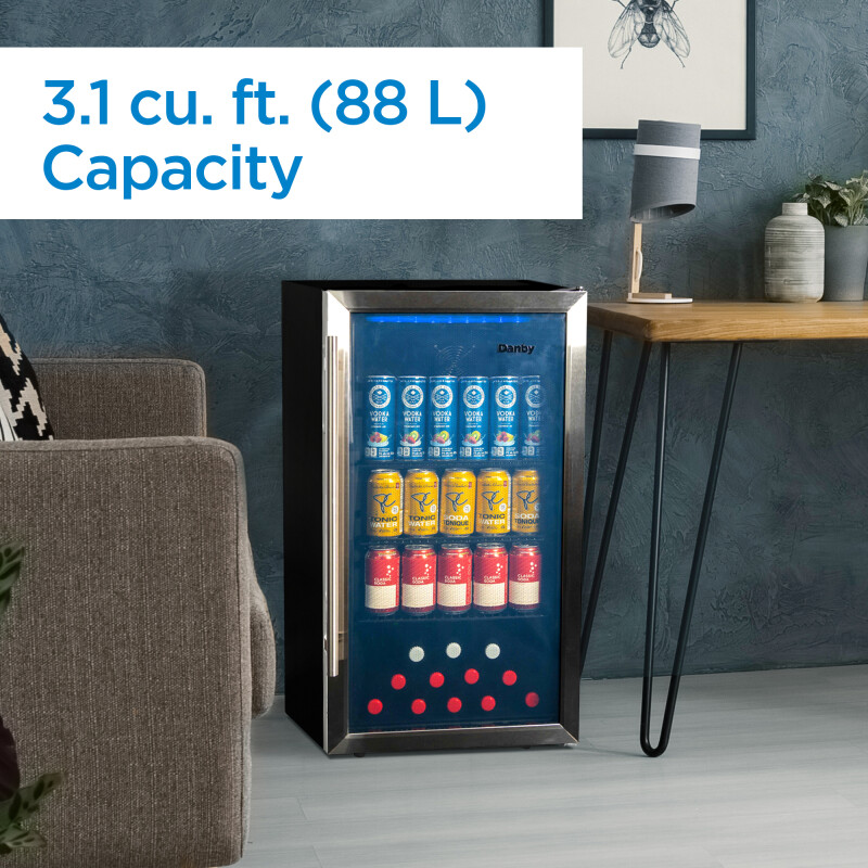 3.1 Cu. Ft. Free-standing Beverage Center DBC117A2BSSDD6