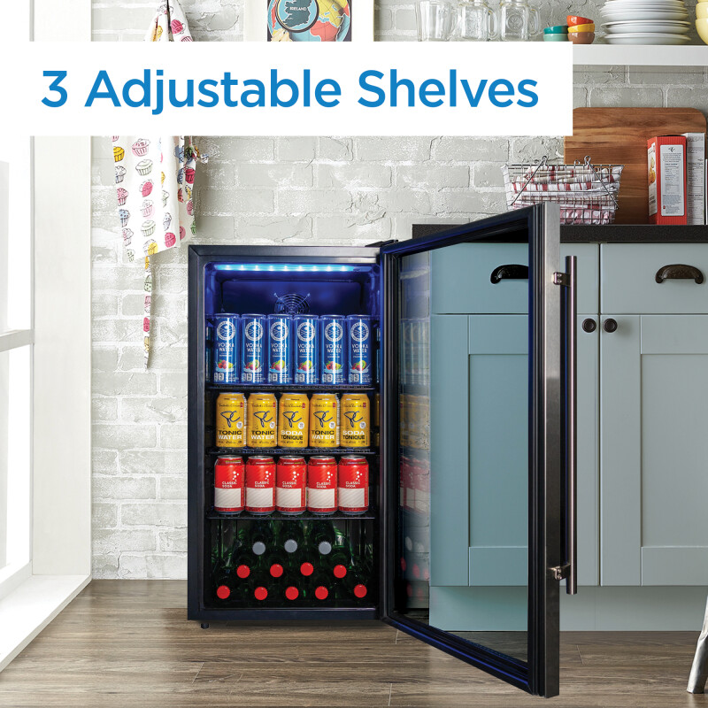 3.1 Cu. Ft. Free-standing Beverage Center DBC117A2BSSDD6