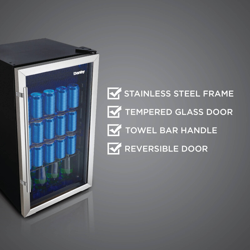 3.1 Cu. Ft. Free-standing Beverage Center DBC117A2BSSDD6