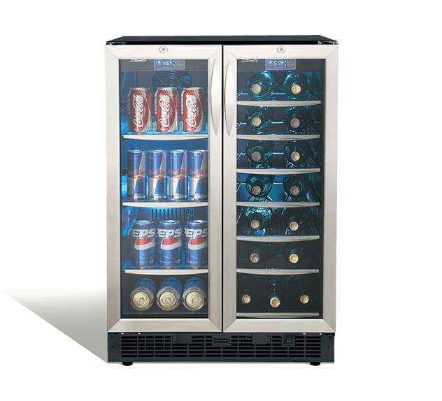 Emmental 24” FRENCH DOOR BEVERAGE CENTER. DBC2760BLSUS