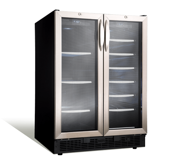 Emmental 24” FRENCH DOOR BEVERAGE CENTER. DBC2760BLSUS