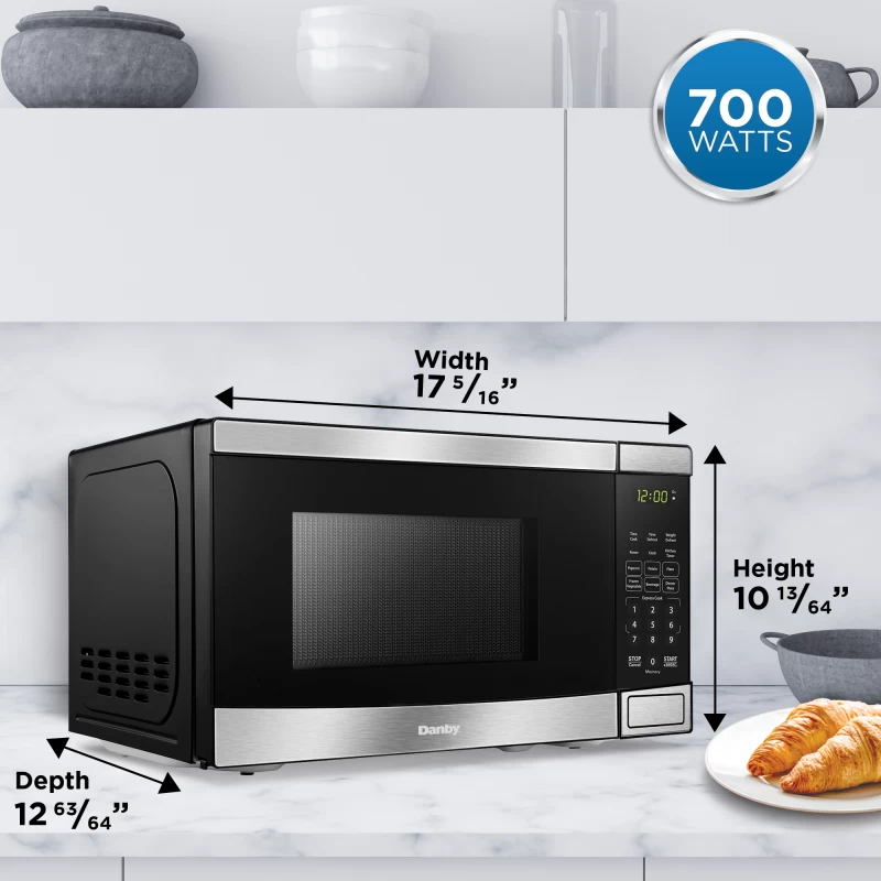 0.7 Cu. Ft. Countertop Microwave DBMW0721BBS