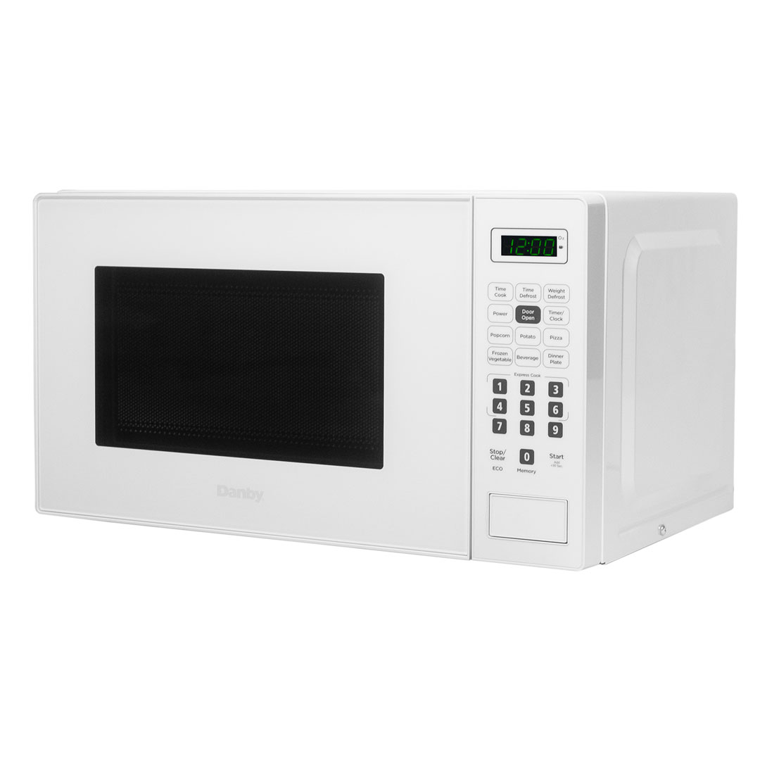 0.7 cu. ft. Countertop Microwave in White view 3