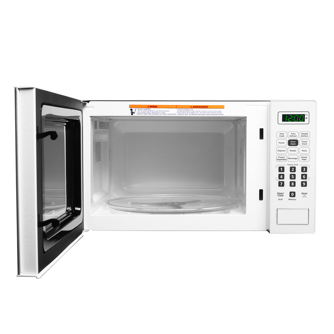 0.7 cu. ft. Countertop Microwave in White view 7