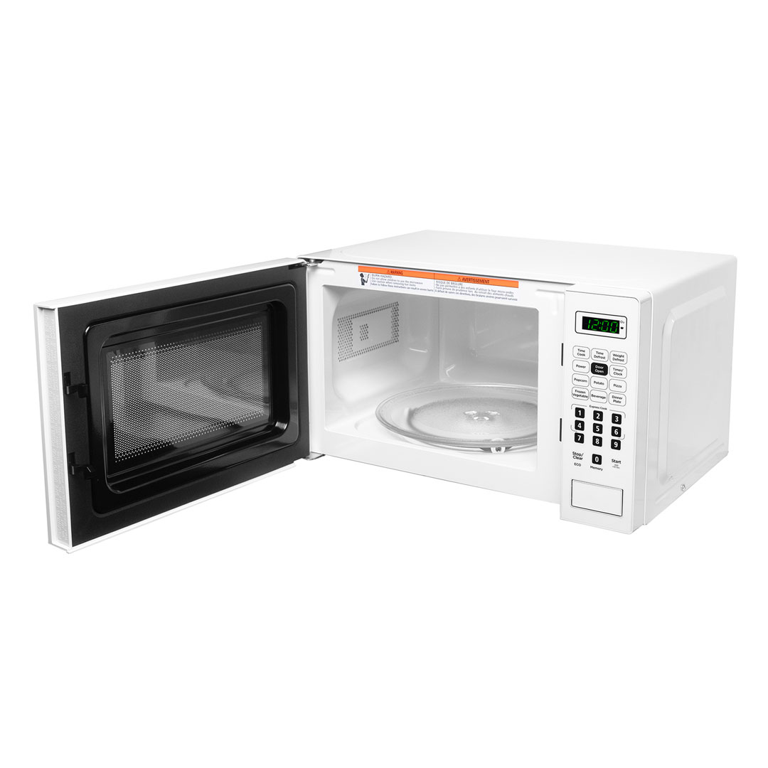 0.7 cu. ft. Countertop Microwave in White view 8