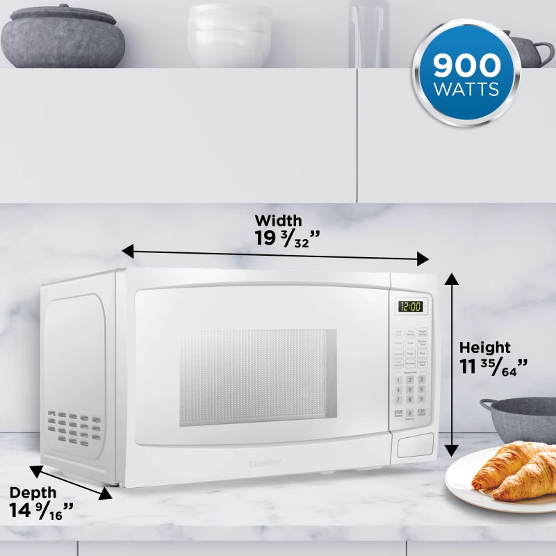 0.9 cu. ft. Countertop Microwave DBMW0920BWW