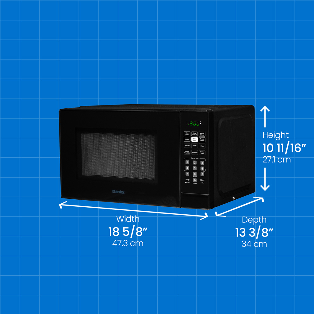 0.9 Cu. Ft. Countertop Microwave DBMW0921BBB