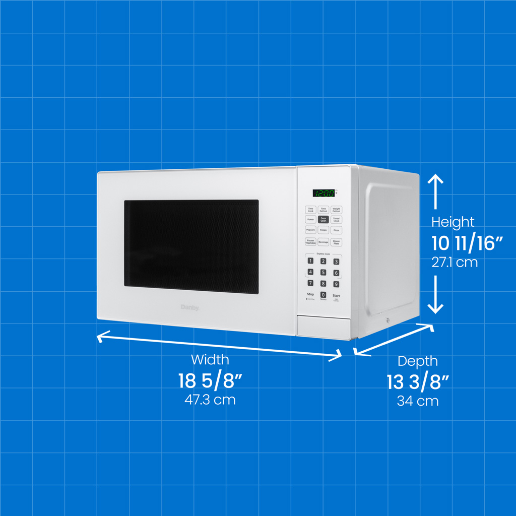 0.9 Cu. Ft. Countertop Microwave DBMW0921BWW