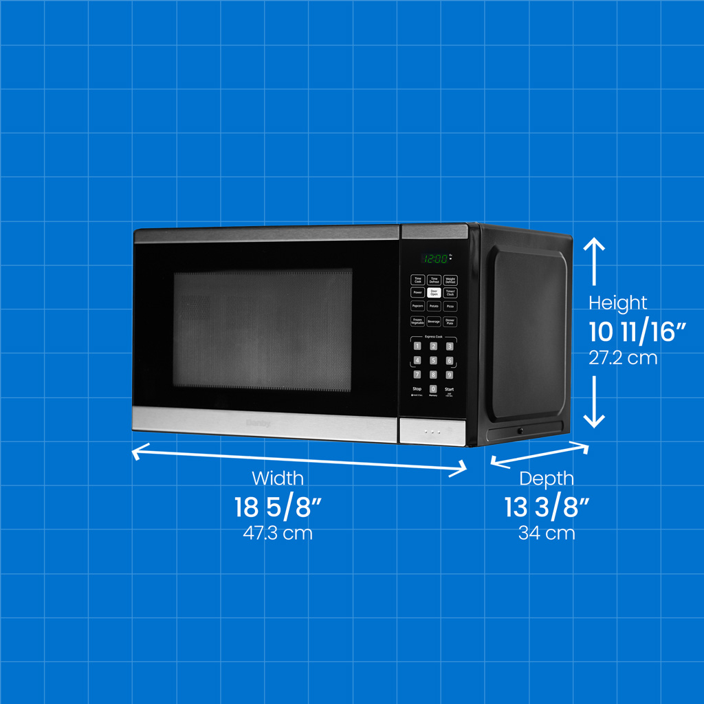 0.9 Cu. Ft. Countertop Microwave DBMW0925BBS