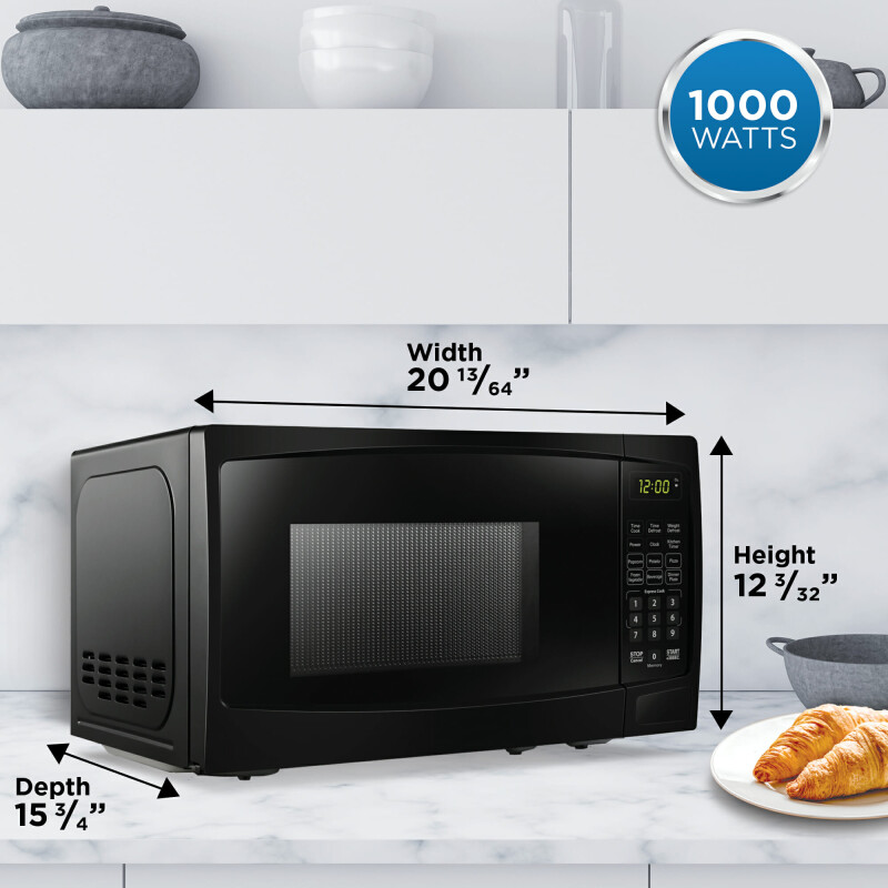 1.1 Cu. Ft. Countertop Microwave DBMW1120BBB