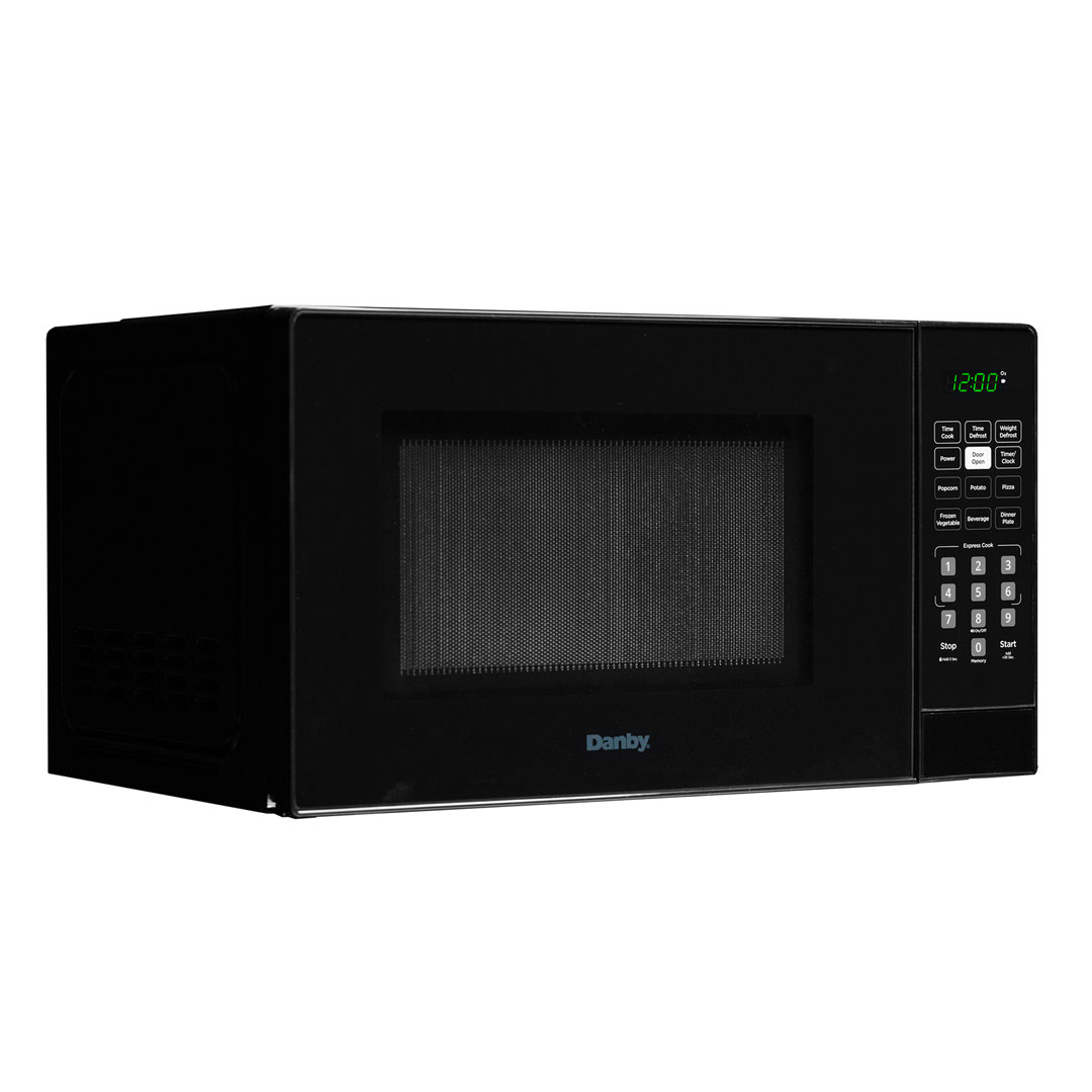 1.1 cu. ft. Countertop Microwave in Black view 2