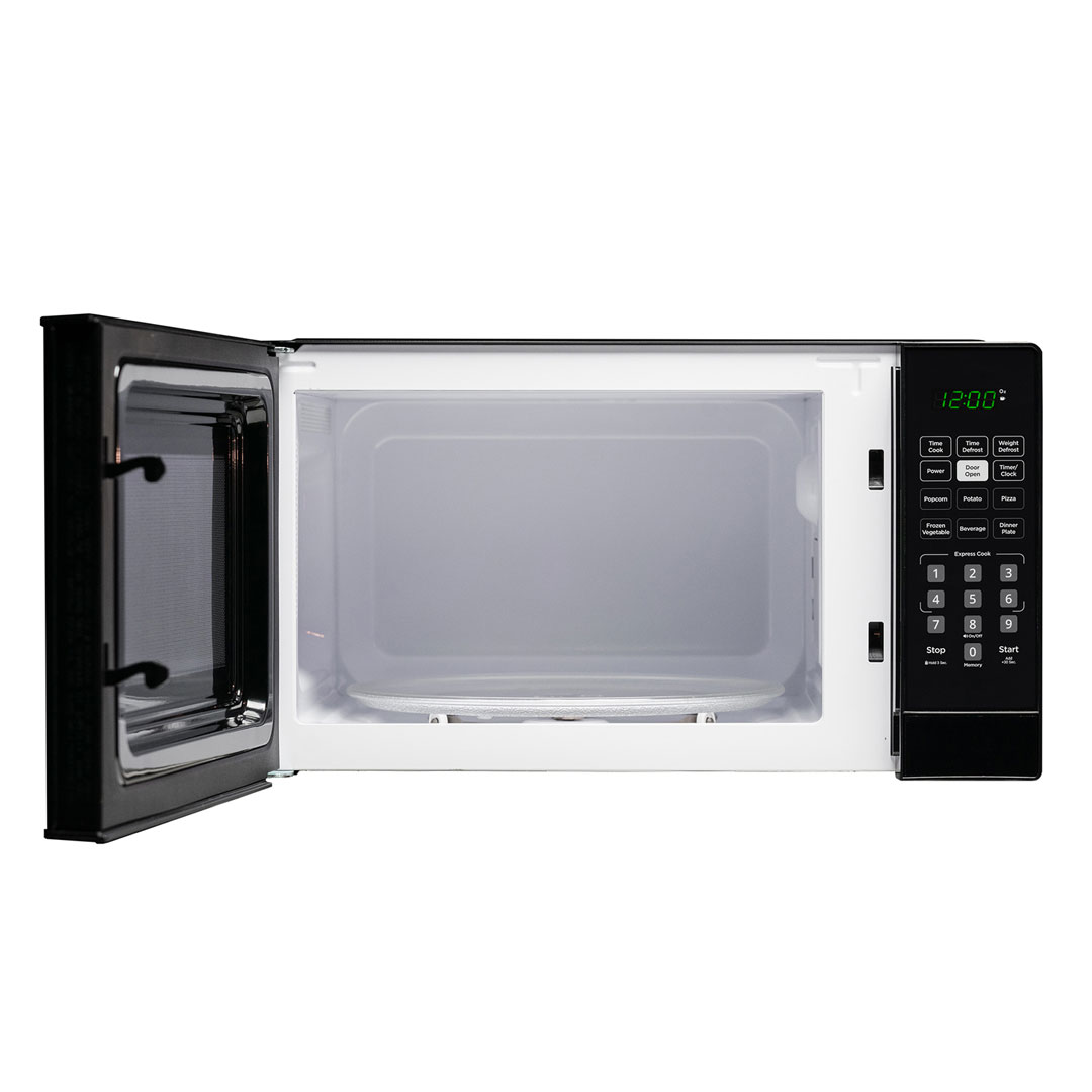 1.1 cu. ft. Countertop Microwave in Black view 7