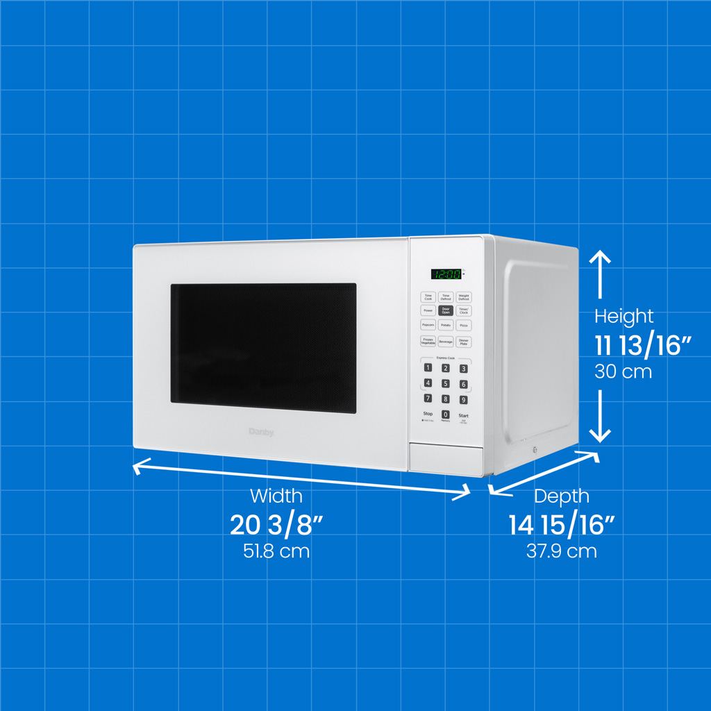 1.1 Cu. Ft. Countertop Microwave DBMW1121BWW