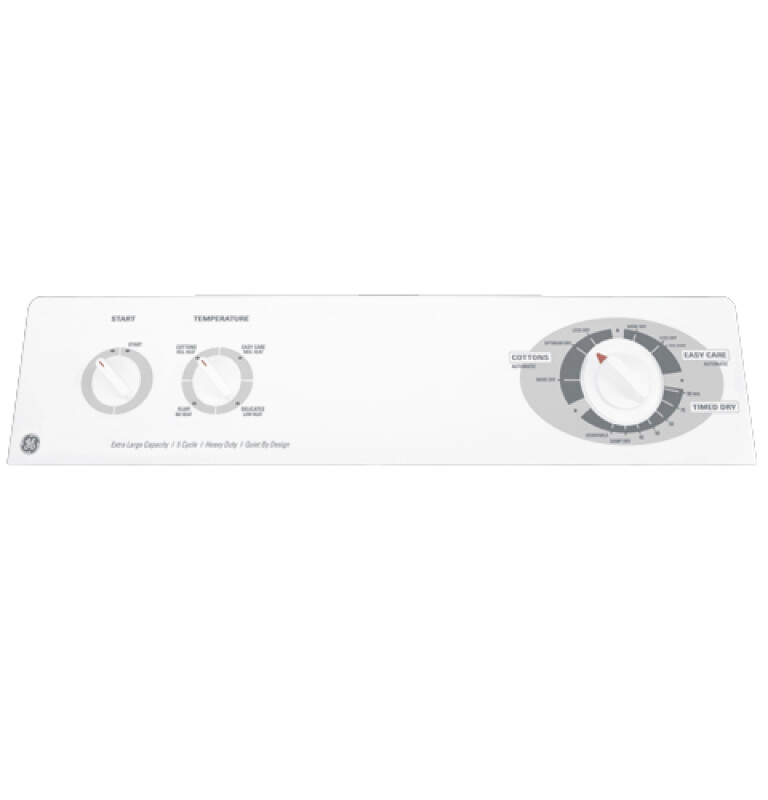 5.7 Cu. Ft. Extra-Large Capacity Electric Dryer DBR453EAWW, product image 2 of 2
