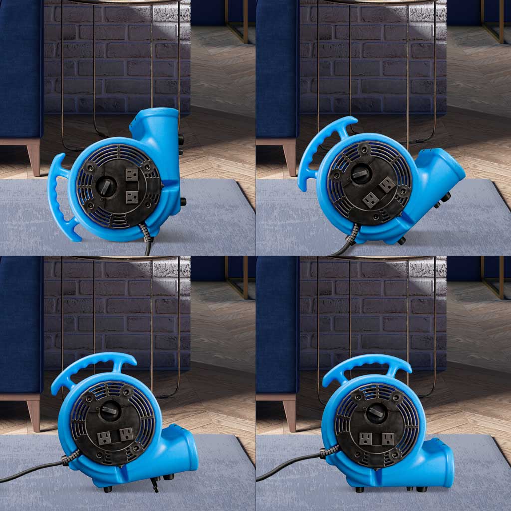 Air Mover Blower Fan 1/5 Hp In Blue DBSF02021UD51
