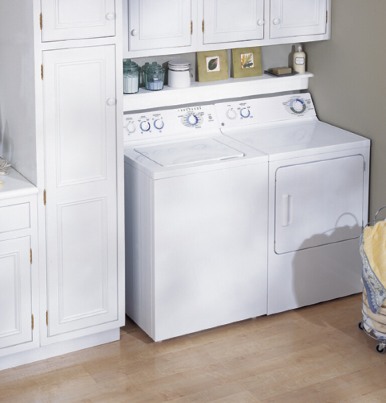 7.0 Cu. Ft. Super Capacity Electric Dryer DBSR453EBWW, product image 2 of 4