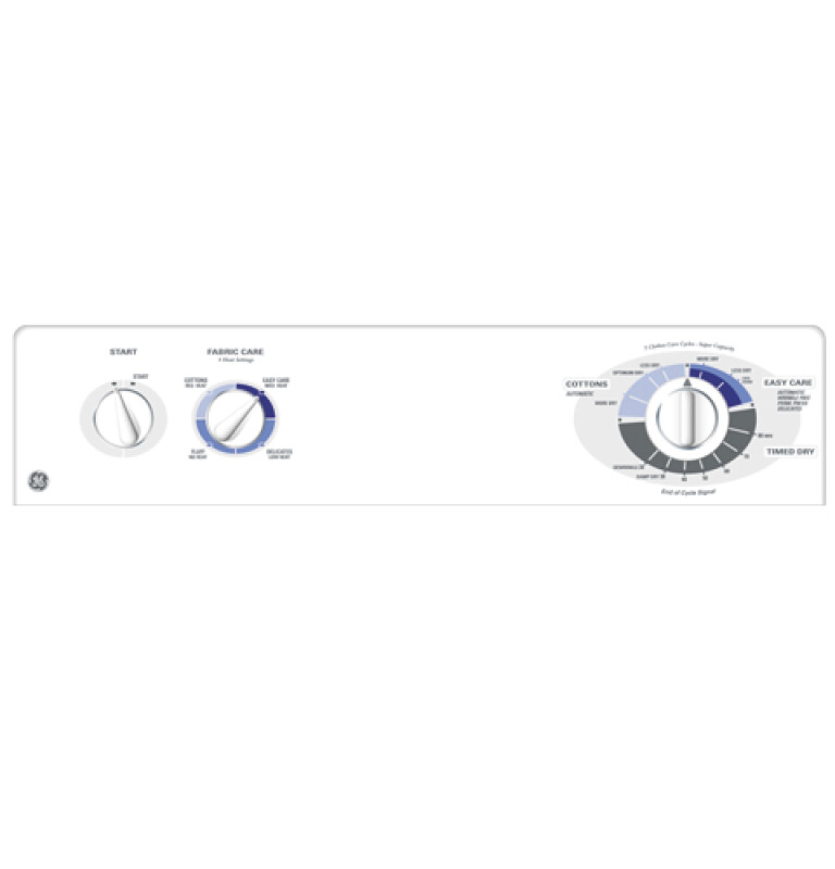 7.0 Cu. Ft. Super Capacity Gas Dryer DBSR453GBWW, product image 3 of 3