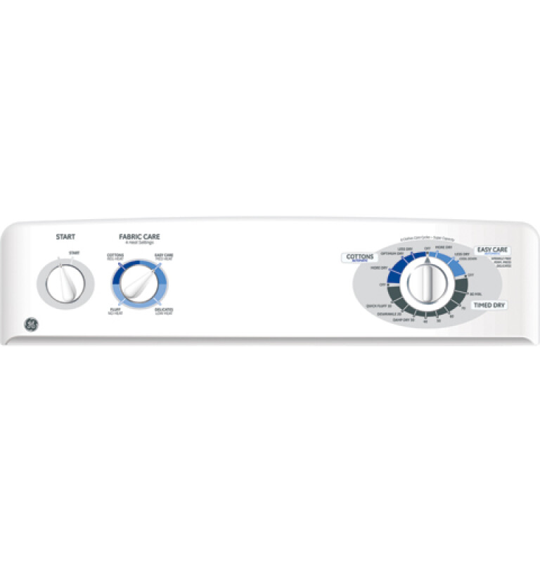 7.0 Cu. Ft. Super Capacity Gas Dryer DBSR463GGWW, product image 2 of 4