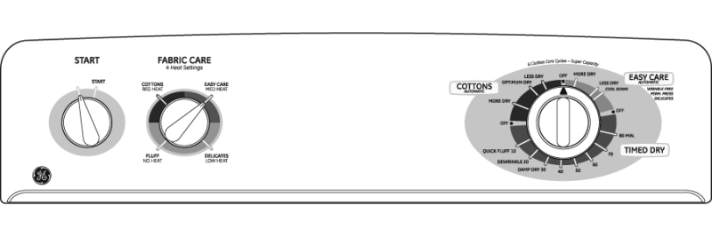 7.0 Cu. Ft. Super Capacity Gas Dryer DBSR463GGWW, product image 3 of 4