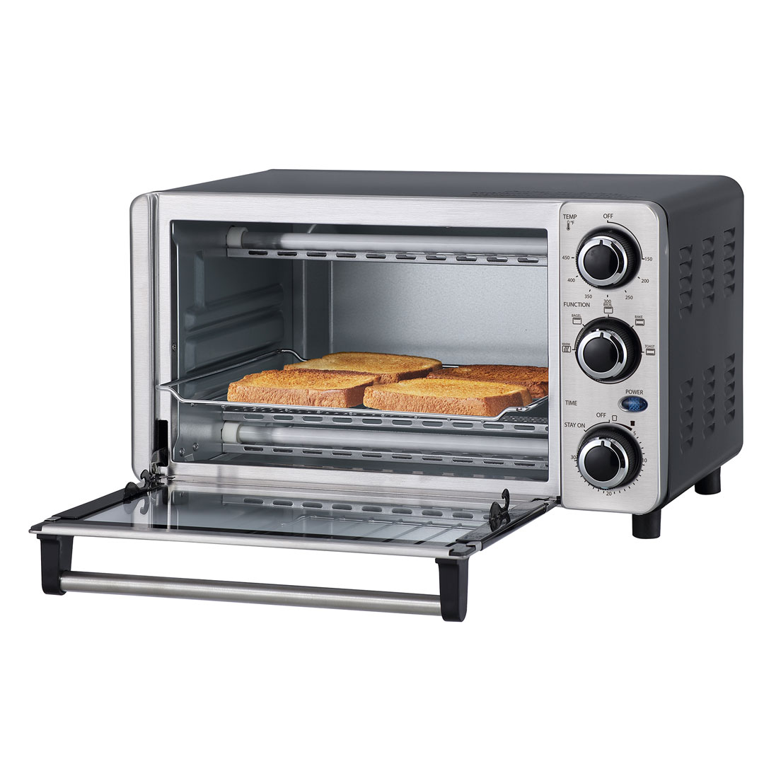 0.4 Cu. Ft./12l 4 Slice Countertop Toaster Oven DBTO0412BBSS