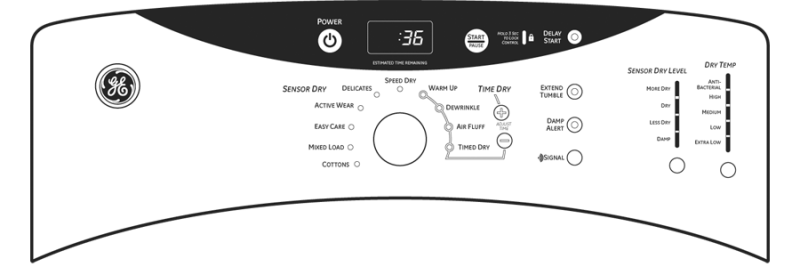 7.0 Cu. Ft. Super Capacity Electric Dryer DBVH512EFGG, product image 9 of 10