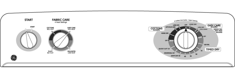 6.0 Cu. Ft. Extra-Large Capacity Electric Dryer DBXR463EGWW, product image 5 of 6