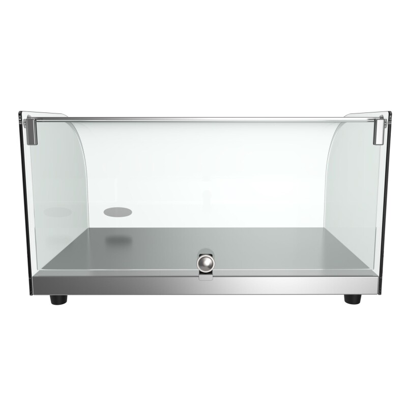 22 in. Countertop Bakery Display Case with Front Curved Glass and Rear Door, 0.9 cu. ft DC1C, product image 4 of 11