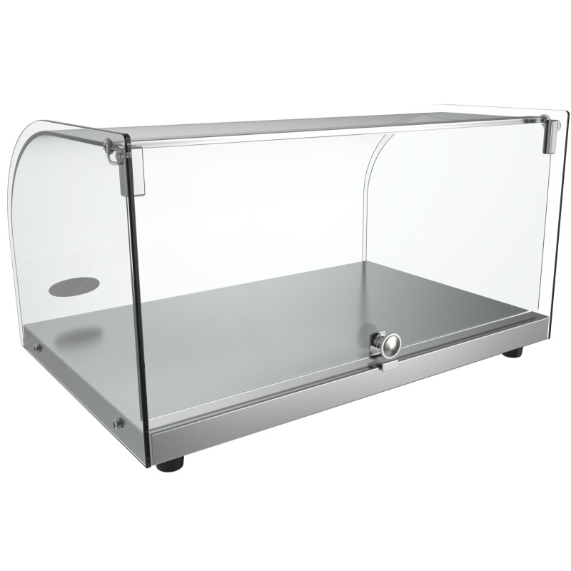 22 in. Countertop Bakery Display Case with Front Curved Glass and Rear Door, 0.9 cu. ft DC1C, product image 5 of 11