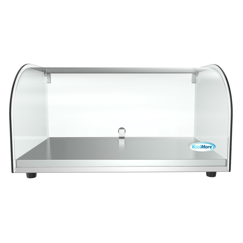 22 in. Countertop Bakery Display Case with Front Curved Glass and Rear Door, 0.9 cu. ft DC1C, product image 8 of 11