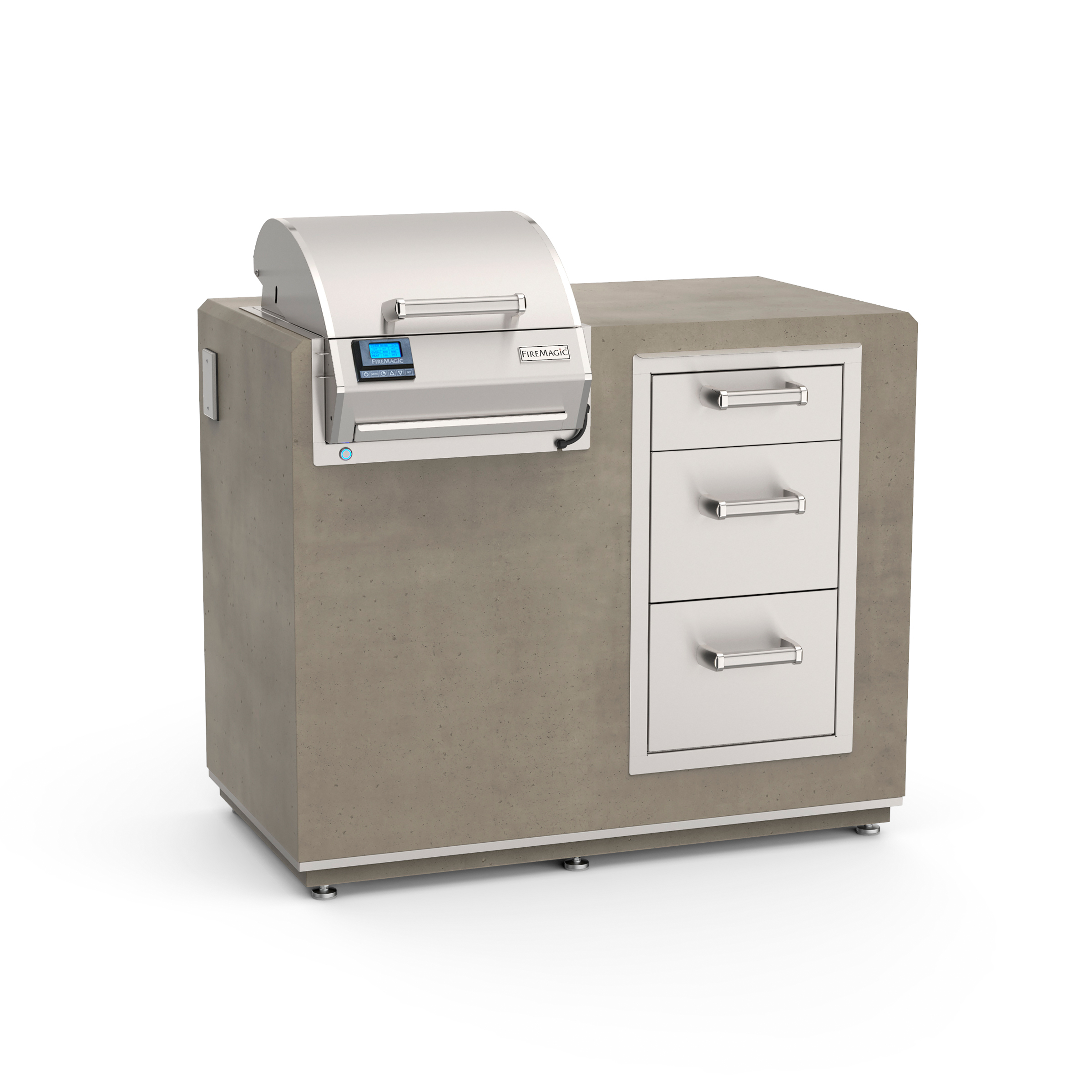 Electric Grill Island Bundle With Triple Drawer DC251D44SM