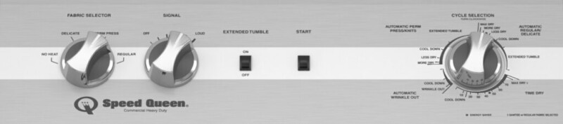 DC5 Sanitizing Electric Dryer with Extended Tumble view 5